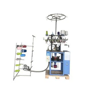 Rib Striped Cap Pletací stroj